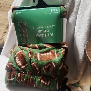 Green and Brown Unisex Sleep Pants